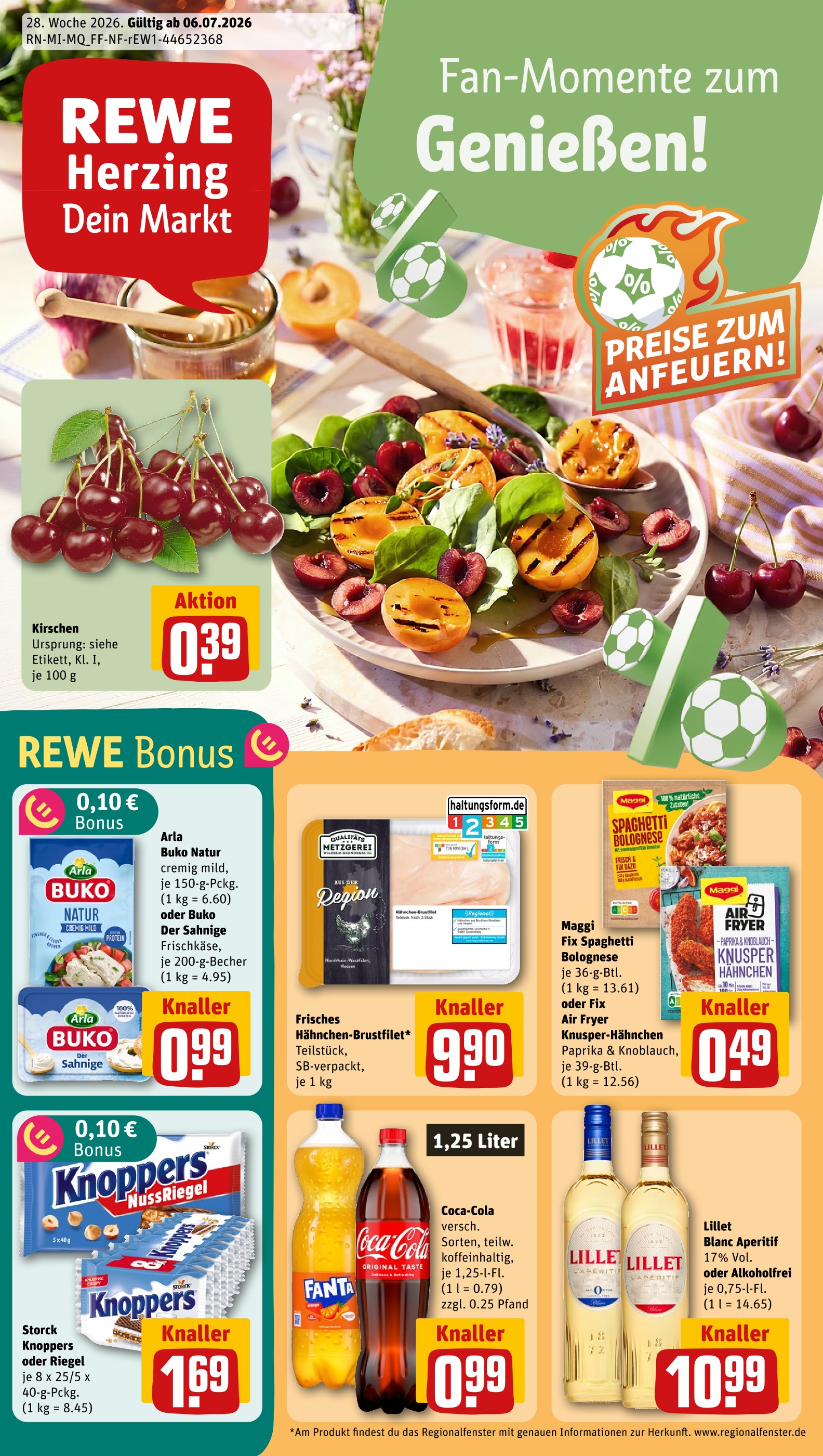 REWE Prospekt für Bad Orb: Dein Markt, 30 Seiten, 06.07.2026 - 11.07.2026